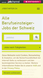 Mobile Screenshot of jobstarter.ch